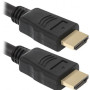 Кабель мультимедійний HDMI M to HDMI M 1.0m Defender (87350) Кабель мультимедійний HDMI M to HDMI M 1.0m Defender (87350)