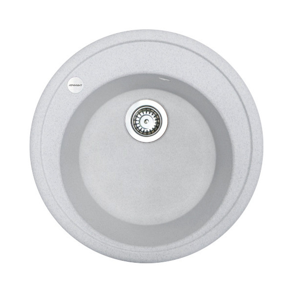 Набір кухонна Adamant Sun, штучний камінь, кругла, без крила, 510x200мм, чаша - 1, врізна, Old stone + змішувач