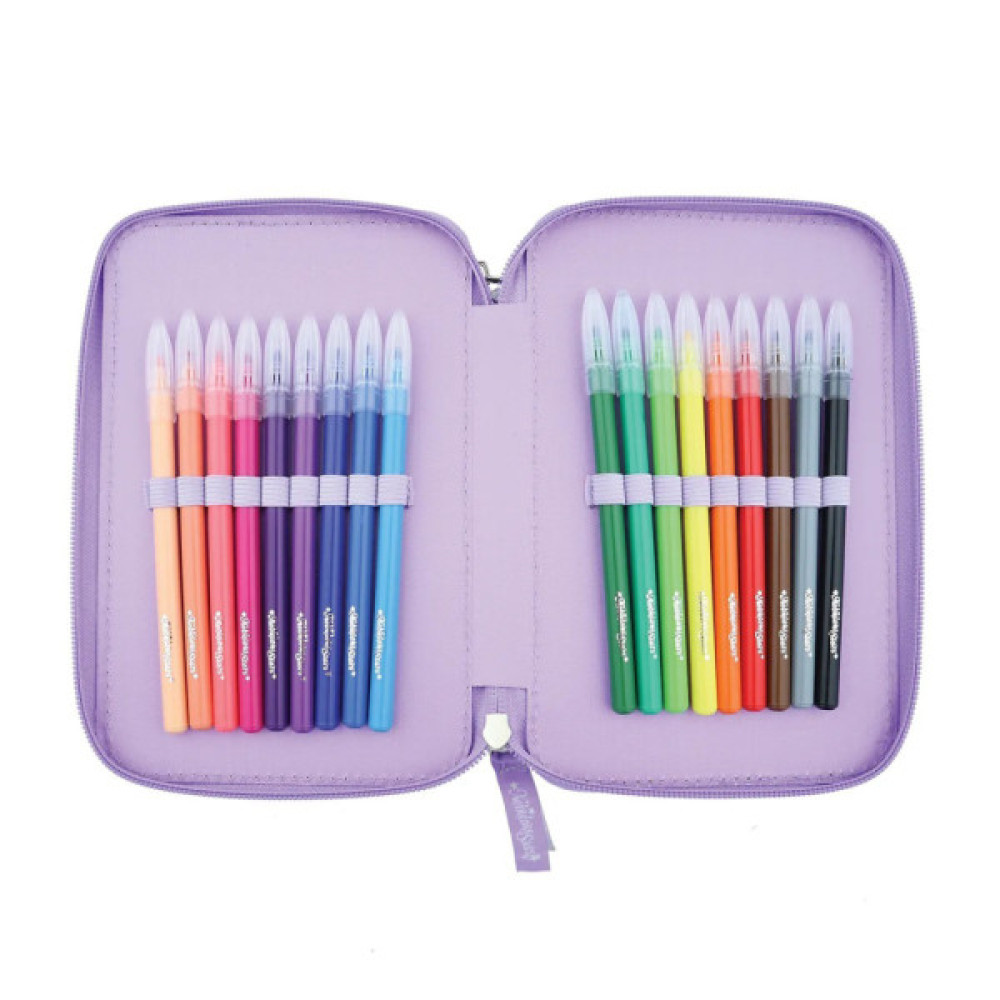 Пенал Nebulous Stars Естрелія Потрійний з наповненням (12602)