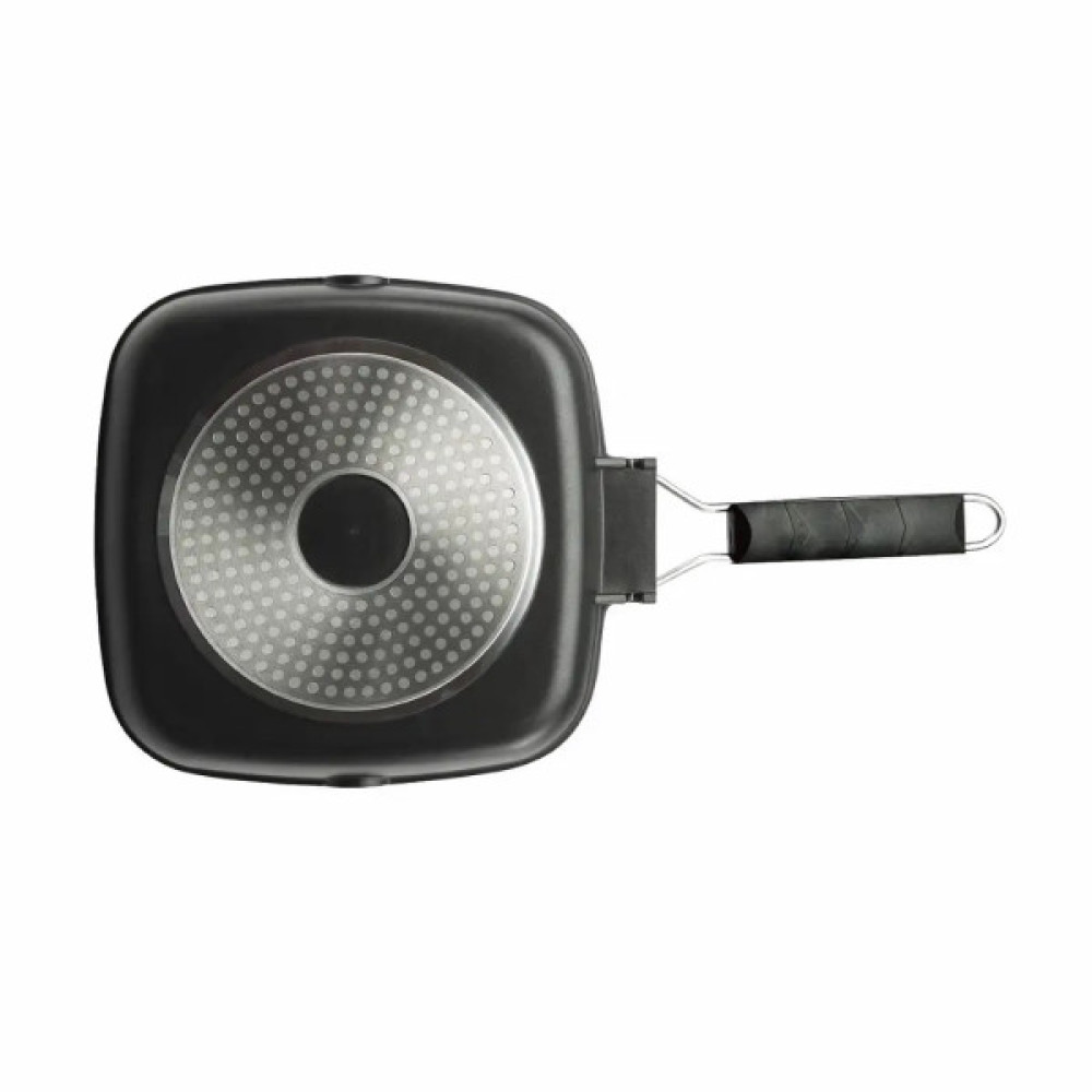 Сковорода Bergner Bbq lovers, гриль 24x24 см (BGEU-1101)