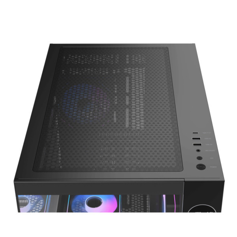 Корпус для ПК OCYPUS IOTA C70 BK ARGB (IOTA-C70-BKD600XX-GL)