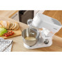 Кухонна машина Sencor 1000Вт, чаша-метал, корпус-пластик, насадок-12, білий