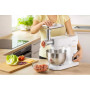Кухонна машина Sencor 1000Вт, чаша-метал, корпус-пластик, насадок-12, білий