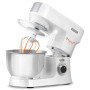 Кухонна машина Sencor 1000Вт, чаша-метал, корпус-пластик, насадок-12, білий