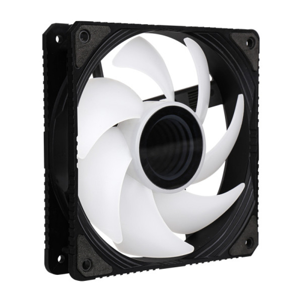 Корпусний вентилятор 2E GAMING Air Cool Infinity ACF120IW-ARGB, 120мм, 1200rpm, 3pin, 3pin +5VARGB, 23dBa, чорний