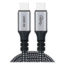 Дата кабель USB-C to USB-C 1.2m USB4.0 Gen3 240W (8K HDR) Choetech (XCC-1040-GY)