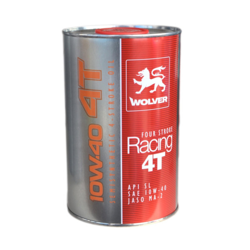 Моторна олива Wolver FOUR STROKE RAСING 4T 10W-40 1л (4260360940422)