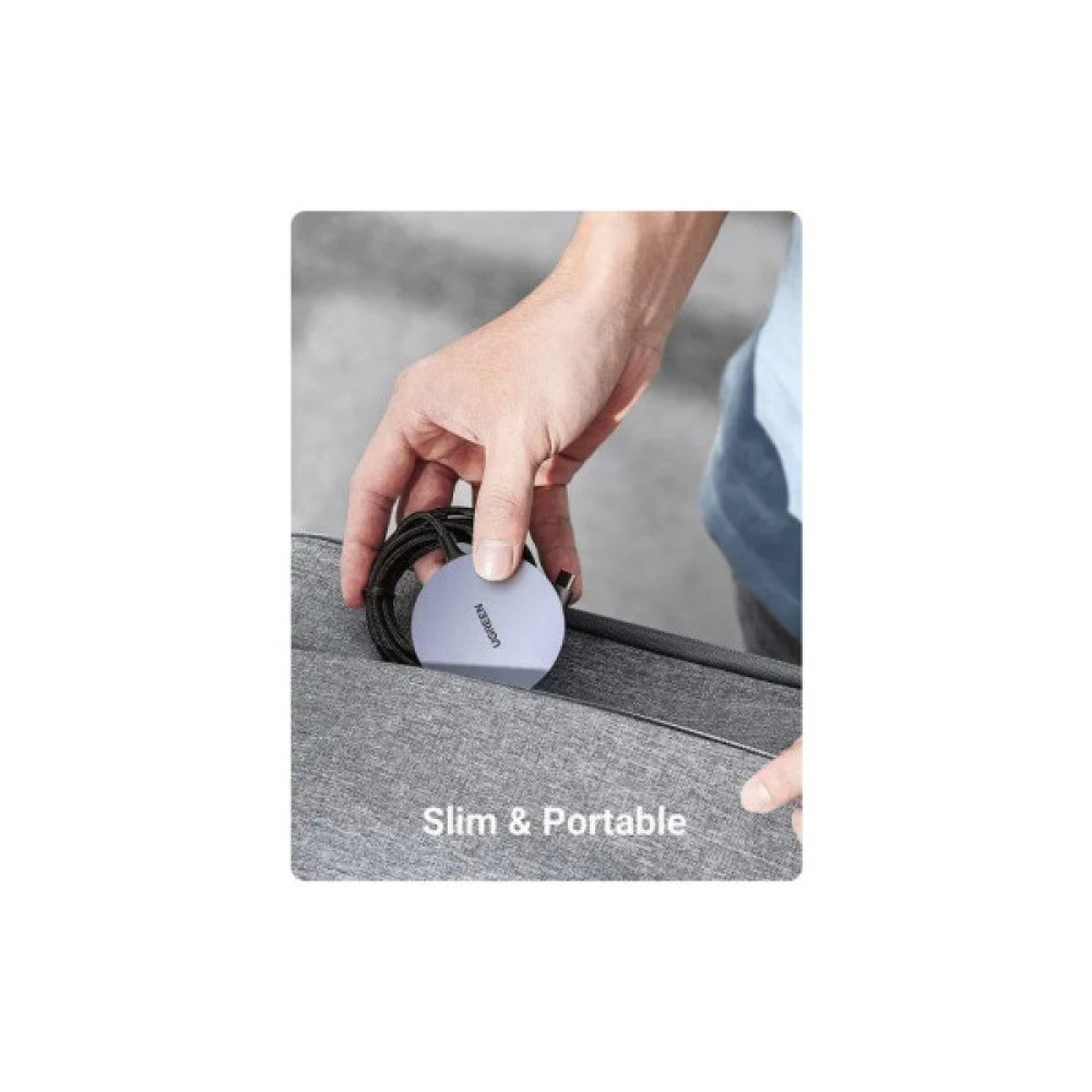 Зарядний пристрій Ugreen Magnetic Wireless Charger 15W CD245 (30233)