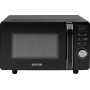 Мікрохвильова піч Gorenje, 20л, електр. керув., 700Вт, гриль, дисплей, чорний