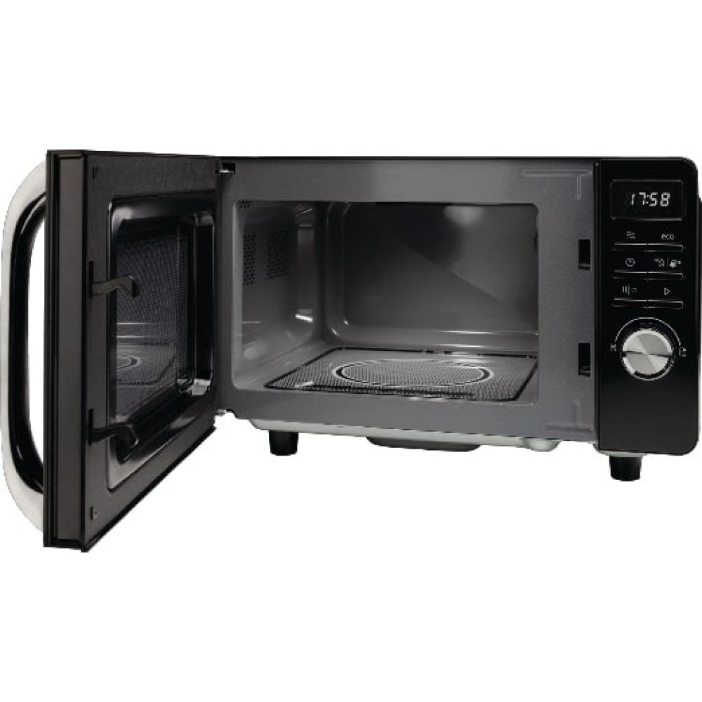 Мікрохвильова піч Gorenje, 20л, електр. керув., 700Вт, гриль, дисплей, чорний