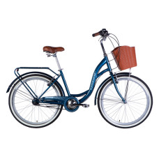Велосипед Dorozhnik 26" AQUAMARINE Planet рама-17" ST 2025 темно-синій (OPS-D-26-310)