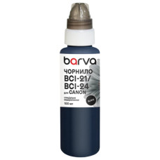 Чорнило Barva Canon BCI-21/BCI-24, 100 мл, special, water-soluble, Black (C24-280)