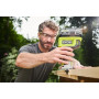Фрезер кромковий акумуляторний Ryobi ONE+ RTR18-0 18В цанга 6 та 6.35мм 20000-30000об·хв мікрорегулювання LED підсвічування 1.2кг без АКБ та ЗП