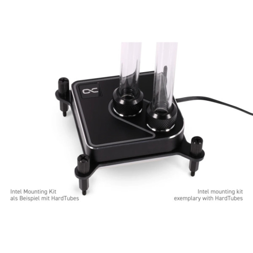 Водоблок Alphacool Core 1 Aurora Black - AM4 / AM5 Intel LGA 1700 / LGA 1851 (13446)