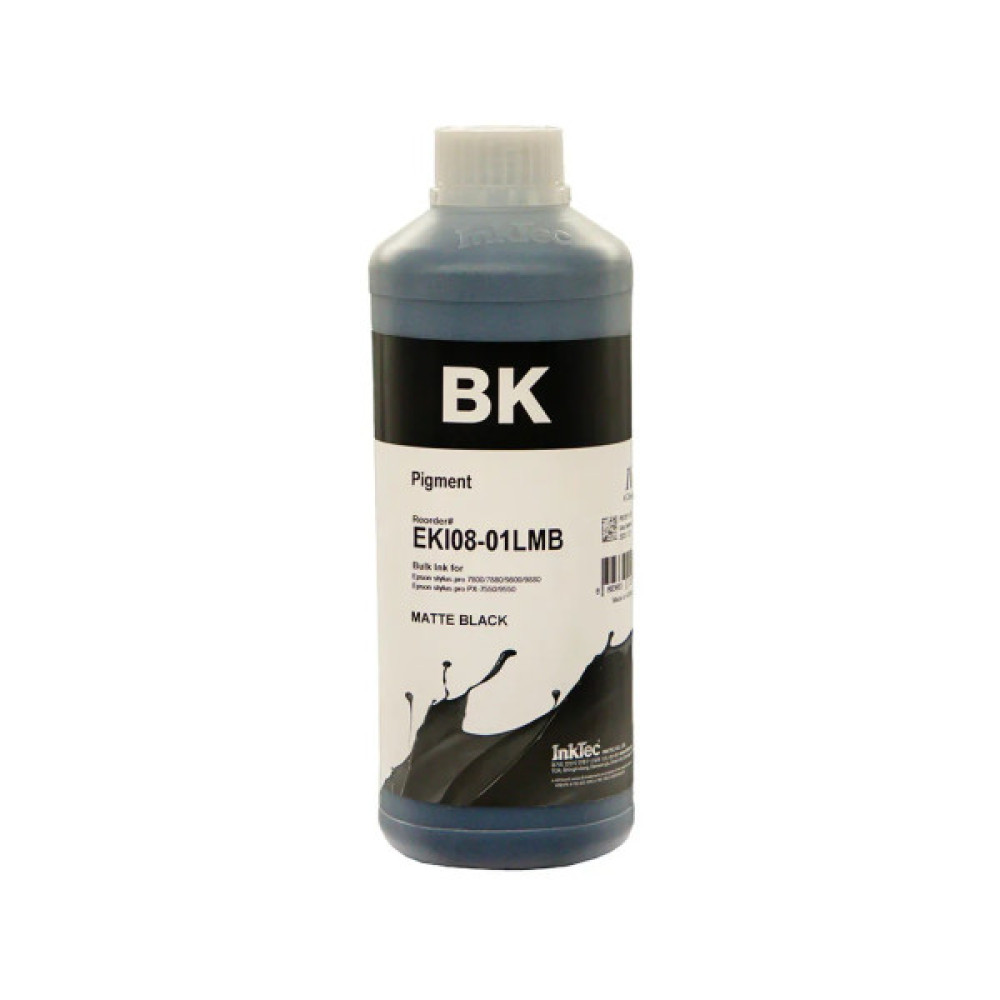 Чорнило InkTec Epson LFP Pigment Matte Black 1L (EKI08-01LMB)