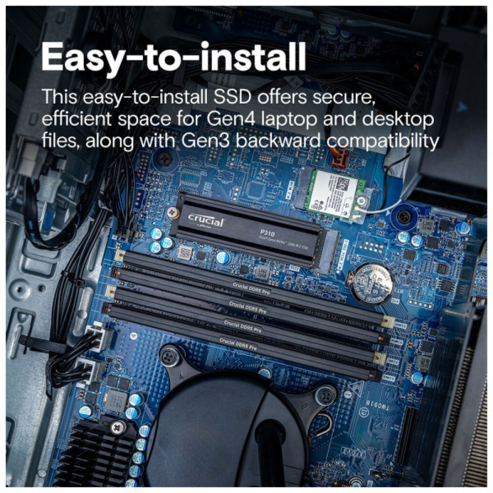 Накопичувач SSD M.2 2280 2TB P310 with heatsink Micron (CT2000P310SSD5)