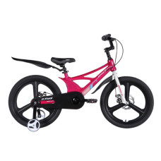 Велосипед Space 20" KID STAR DD рама-11" MG 2026 рожевий з білим (OPS-SK-20-047)