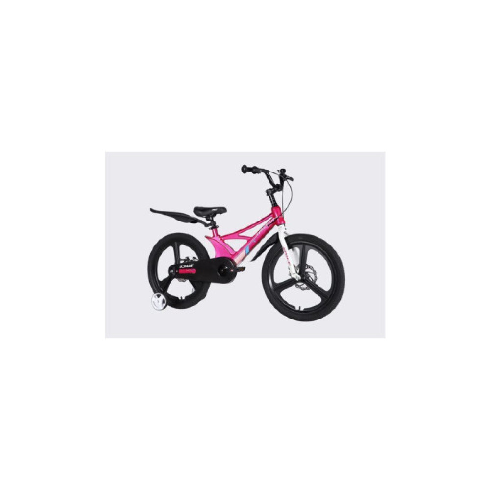 Велосипед Space 20" KID STAR DD рама-11" MG 2026 рожевий з білим (OPS-SK-20-047)