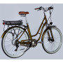 Електровелосипед Dorozhnik 28" eCORAL DD FR рама-19" 48B 17.5А*г 500Вт 2026 бронзовий (ELB-D-28-119)