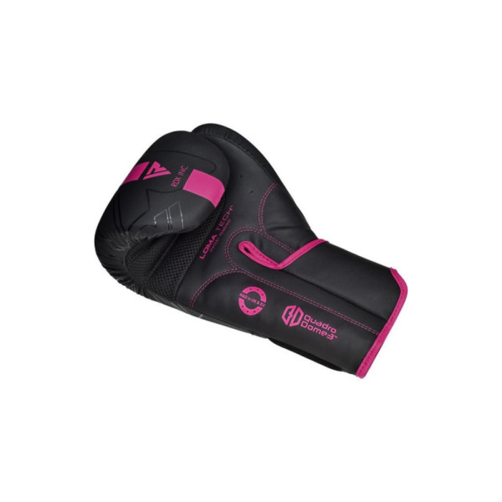 Боксерські рукавички RDX F6 Matte Pink 8 унцій (BGR-F6MP-8OZ)