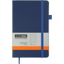 Книга записна Buromax Etalon 125x195 мм 96 аркушів в лінію обкладинка зі штучної шкіри Синя (BM.291260-02) Книга записна Buromax Etalon 125x195 мм 96 аркушів в лінію обкладинка зі штучної шкіри Синя (BM.291260-02)