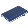Книга записна Buromax Etalon 125x195 мм 96 аркушів в лінію обкладинка зі штучної шкіри Синя (BM.291260-02) Книга записна Buromax Etalon 125x195 мм 96 аркушів в лінію обкладинка зі штучної шкіри Синя (BM.291260-02)