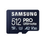 Карта пам'яті Samsung 512GB microSDXC class 10 UHS-I U3 V30 A2 Pro Ultimate (MB-MY512SB/WW) Карта пам'яті Samsung 512GB microSDXC class 10 UHS-I U3 V30 A2 Pro Ultimate (MB-MY512SB/WW)