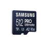 Карта пам'яті Samsung 512GB microSDXC class 10 UHS-I U3 V30 A2 Pro Ultimate (MB-MY512SB/WW) Карта пам'яті Samsung 512GB microSDXC class 10 UHS-I U3 V30 A2 Pro Ultimate (MB-MY512SB/WW)