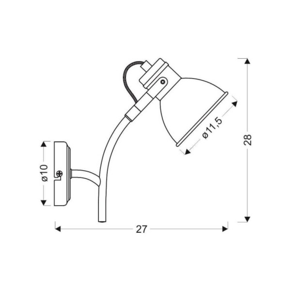 Бра Candellux 91-72122 ZUMBA (91-72122)