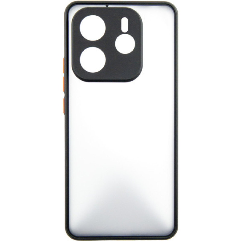 Чохол до мобільного телефона Dengos Matte Xiaomi Redmi Note 14 4G (Black) (DG-TPU-MATT-160) Чохол до мобільного телефона Dengos Matte Xiaomi Redmi Note 14 4G (Black) (DG-TPU-MATT-160)