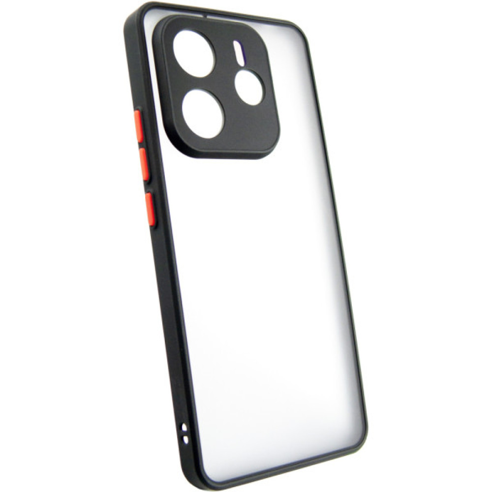 Чохол до мобільного телефона Dengos Matte Xiaomi Redmi Note 14 4G (Black) (DG-TPU-MATT-160) Чохол до мобільного телефона Dengos Matte Xiaomi Redmi Note 14 4G (Black) (DG-TPU-MATT-160)