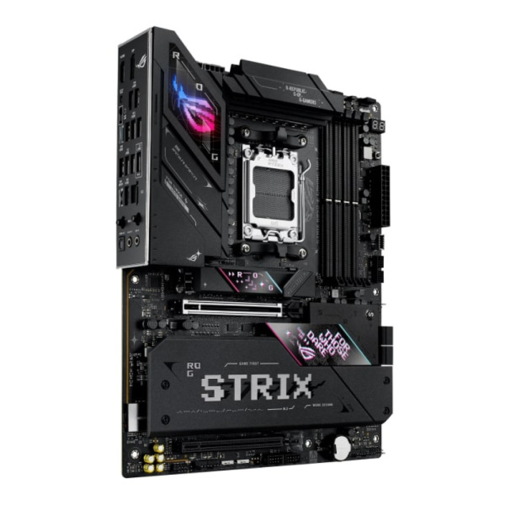 Материнcька плата ASUS ROG STRIX B850-E GAMING WIFI sAM5 B850 4xDDR5 M.2 HDMI DP USB Type-C WiFi BT ATX
