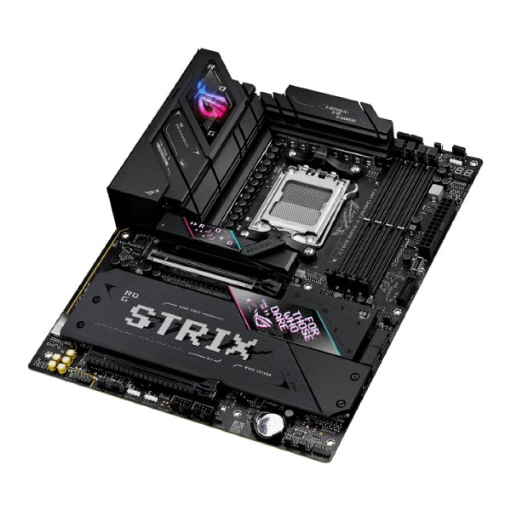 Материнcька плата ASUS ROG STRIX B850-E GAMING WIFI sAM5 B850 4xDDR5 M.2 HDMI DP USB Type-C WiFi BT ATX