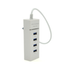 Концентратор Voltronic USB 3.0 to 4xUSB white (NX-UH-303W)