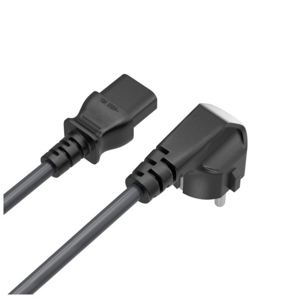 Кабель живлення C13 1.8m black ColorWay (CW-CBP082-BK)