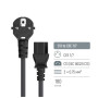 Кабель живлення C13 1.8m black ColorWay (CW-CBP082-BK)