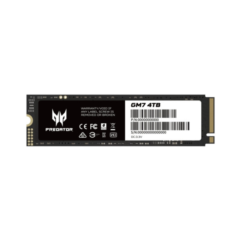 Накопичувач SSD M.2 2280 4TB GM7 Acer Predator (BL.9BWWR.120)