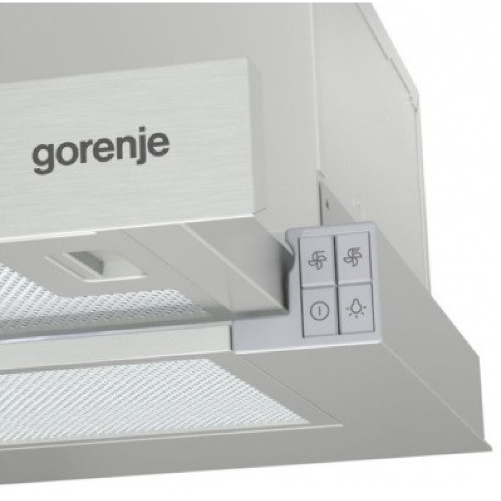 Витяжка Gorenje телескопічна, 60см, 350м.куб/год, нерж