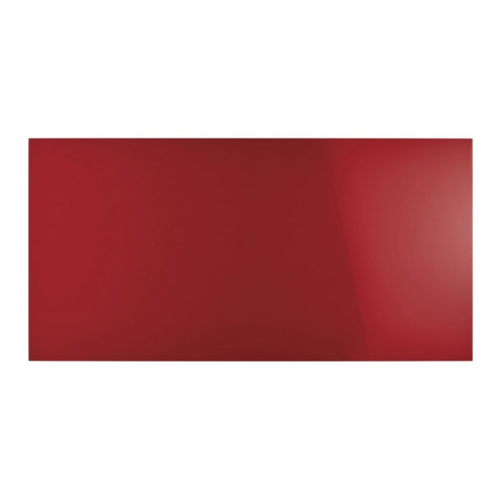 Офісна дошка Magnetoplan скляна магнітно-маркерна 2000x1000 червона Glassboard-Red (13409006)