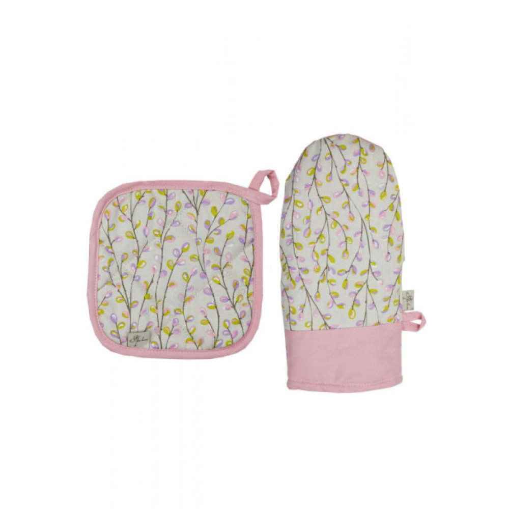 Кухонна прихватка Прованс рукавиця Гілочки 15х29 см (4823093449527)