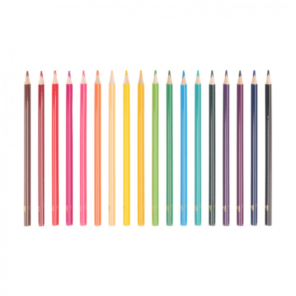 Олівці кольорові Yes 18 кольорів Pusheen рожевий (290733)