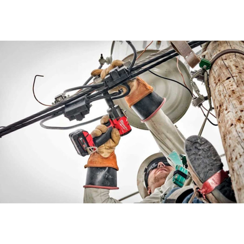 Гайковерт ударний акумуляторний Milwaukee M18 FMTIW2F12-502X 18В АКБ 2х5А·год 881Нм 0-2575об/хв 1/2" ЗП M12-18FC кейс 6.28кг