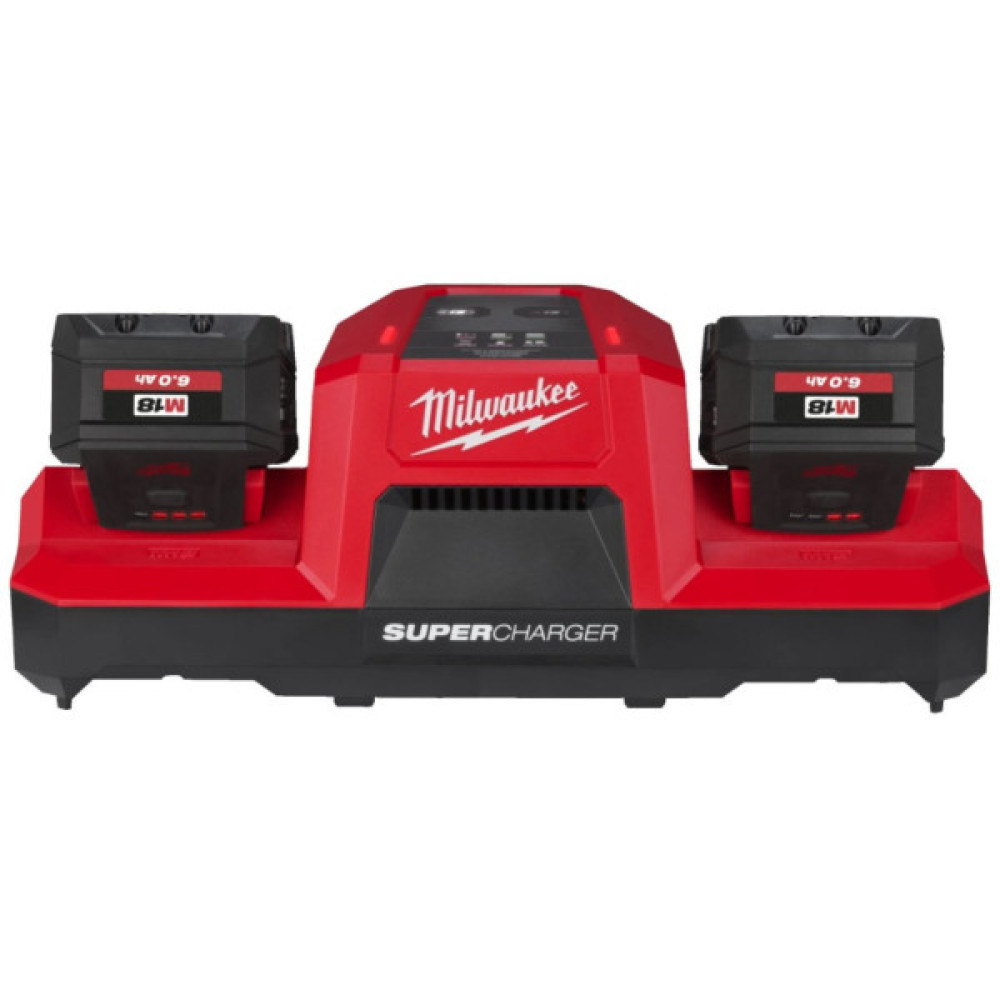 Зарядний пристрій для акумуляторів інструменту Milwaukee M18 DBSC Dual SUPER CHARGER (4932492531)