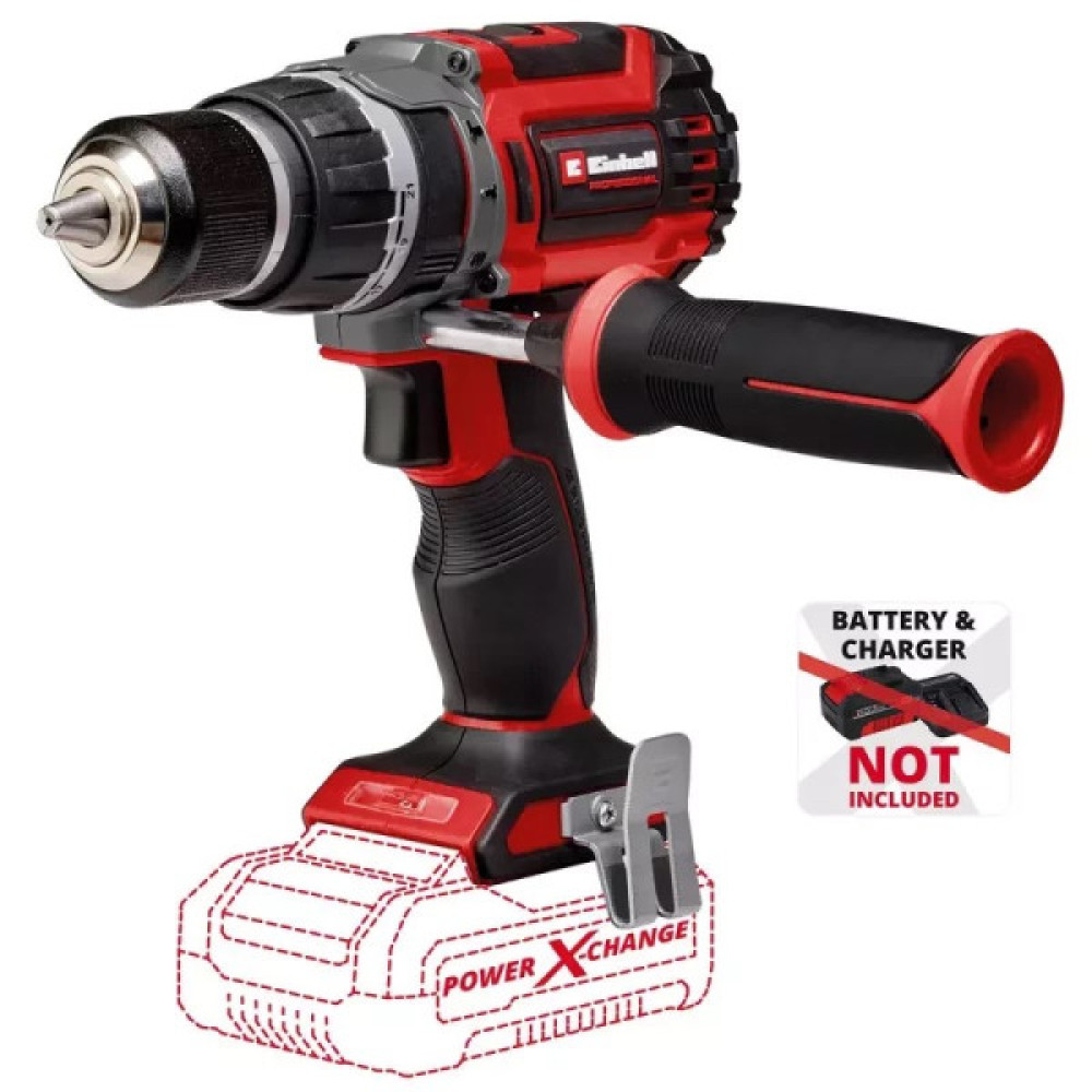 Шурупокрут-дриль акумуляторний Einhell Professional TP-CD 18/70 Li-i BL - Solo 18В 70Нм 800·3200об·хв 1.37кг без АКБ і ЗП