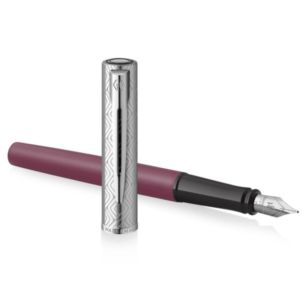 Ручка пір'яна Waterman ALLURE Deluxe Pink CT  FP F (13 402)