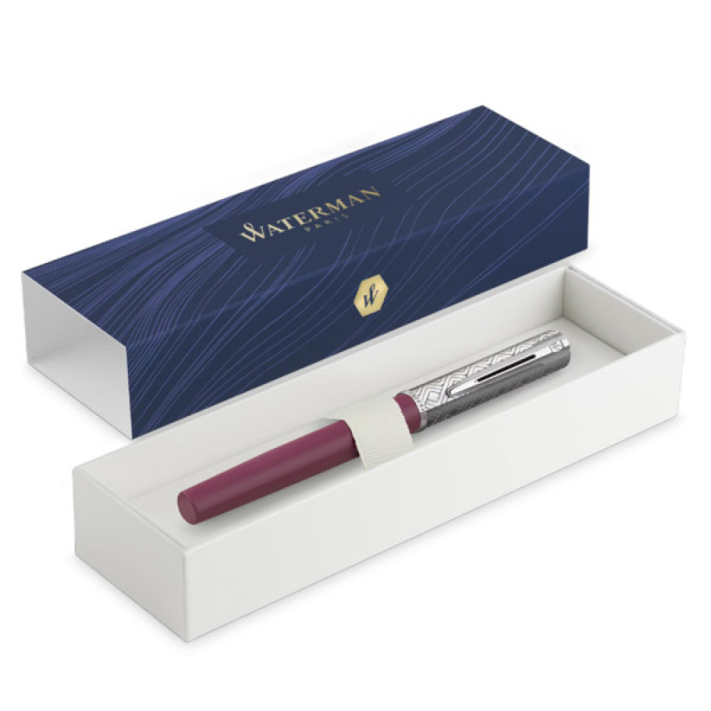 Ручка пір'яна Waterman ALLURE Deluxe Pink CT  FP F (13 402)