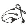 Кабель живлення C13 2x 2m Cablexpert (PC-186-ML6) Кабель живлення C13 2x 2m Cablexpert (PC-186-ML6)