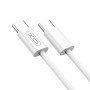 Дата кабель USB-C to USB-C 1.0m 60W White XO (XO-NB-Q259-WH) Дата кабель USB-C to USB-C 1.0m 60W White XO (XO-NB-Q259-WH)