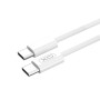 Дата кабель USB-C to USB-C 1.0m 60W White XO (XO-NB-Q259-WH) Дата кабель USB-C to USB-C 1.0m 60W White XO (XO-NB-Q259-WH)