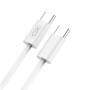 Дата кабель USB-C to USB-C 1.0m 60W White XO (XO-NB-Q259-WH) Дата кабель USB-C to USB-C 1.0m 60W White XO (XO-NB-Q259-WH)